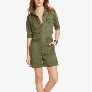 Denim and Supply Ralph Lauren linen cotton jumpsuit